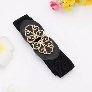 [콩심팥심]스판 밴드벨트 와이드 여성