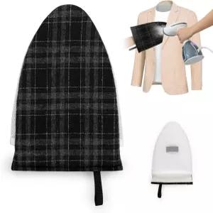 스위셀라이트 의류 스티머 다림질 장갑 - 스티머용 내열 휴대용 핑거 루프가 있는 방수 보드 패드 자동