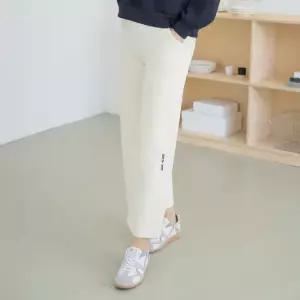 엄마옷 마담4060 자수골덴기모와이드팬츠 데일리 중년여성바지 -ZPN2601017-