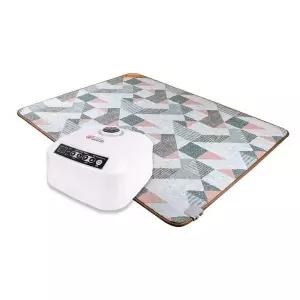 누빔극세사 온수매트 침대용 한일의료기 조절 더블퀸