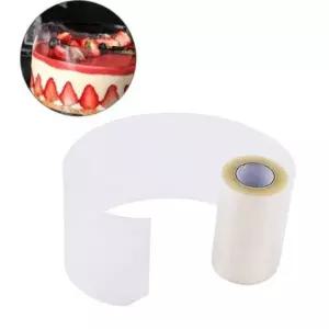 마무리케이크띠지 크기맞추는 무스롤 깔끔한 크림 케이크둘레 5매 70cmx8cm 알라 크림치즈 포션치즈