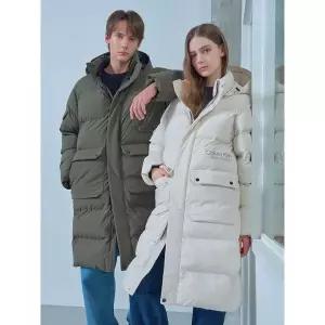 {매장정품} 캘빈클라인 시크릿 특가 후드 롱패딩 남녀공용 3컬러 택1 1191550