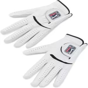 PGA 투어 남자 투팩 카데 프리미엄 가죽 스트레치 메시 골프 장갑