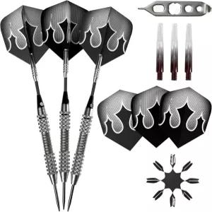 바이퍼 샷 킹 80 텅스텐 소프트 팁 다트 세트 케이스 포함