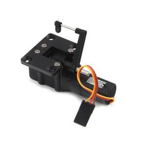 PZ-15094SN 마이크로 사이즈 E-리트랙트 랜딩 기어 RC 비행기 모델용 메탈 블록 포함 1 개