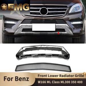 메르세데스 벤츠 ML 클래스 W166 ML300 A1668855925 자동차 액세서리 용 앞 범퍼 그릴 후드 튜닝