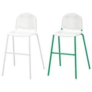 이케아 VILDGAS 빌드고스 어린이의자/아기식탁의자/유아식탁의자/어린이발받침의자