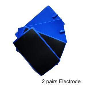 EMS Electrosde 교체 185x107mm 큰 크기 전기 전도성 패드 수십 바디 토닝 기계 Nuscle 쿠셔닝