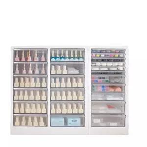 네일샵 서랍장 매니큐어 메이크업 정리대 보관함 콘솔