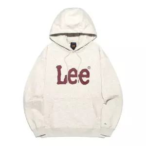 [LEE] 빅 트위치 로고 후드 티셔츠 오트밀 LE2503HD01OT 896472