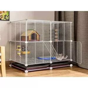 다람쥐 케이지 스테인리스 스텐 햄스터 단층 친칠라