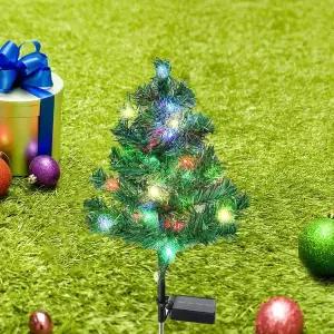 태양광 BMF497X3 LED 트리 크리스마스 야외조명트리 컬러믹스