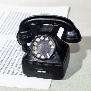 빈티지1938 YCP301T7 다이얼 전화기 미니어처 장식 형 소품