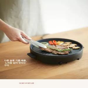 가정용 무연 전기 바베큐 그릴 고기구이 미니 불판
