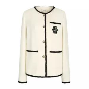 [JJ지고트](김해점)브레이드 디테일 라운드넥 재킷 GNBA0JK30