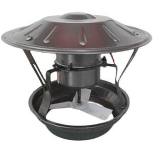 화목난로 배기팬 벤츄레이터 굴뚝용 가스배출기 9 20cm 배출기 통풍기 개구부9cm