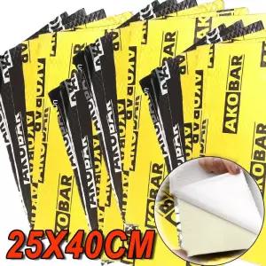 단열재 차량용 방음재 25X40cm 방음 보드 접착식 도어 소음 부틸 패드