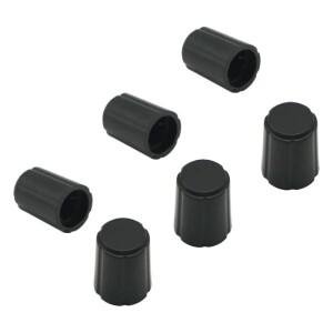 KY-040 360 도 전위차계 로터리 인코더 ABS D 하프 샤프트 홀 캡 노브 6mm 아두이노 모듈 보드 10 개