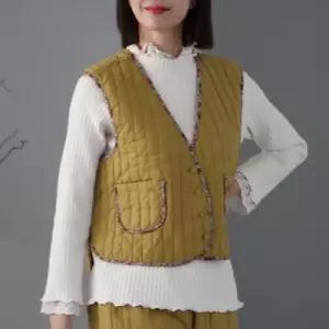 [쥬시팍시]별이누비 조끼