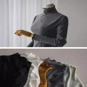 [잇수다랩] 웨디오 프릴 반폴라 티셔츠