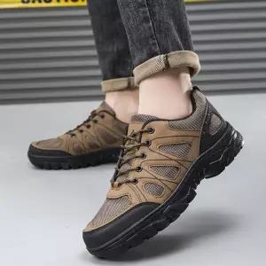남성 경량 트레킹 스포티 디테일 아웃도어 스니커즈