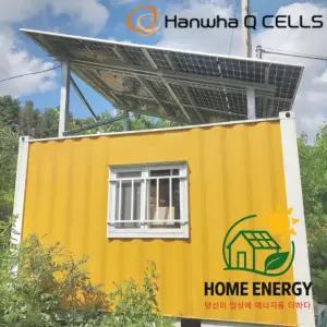 남양주시 전원주택 컨테이너지붕 3kW 태양광 설치 500W 패널 6장 구성 전기요금