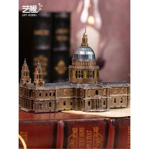 성인 바울 대성당을 대성당 노트르담 Anhui MU 조립된 건물 건축 퍼즐