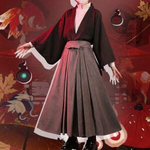 하나코군 지박소년 의상 프레 츠카사 XS 상의 셔츠 치마 1 모자 11a 흑장대