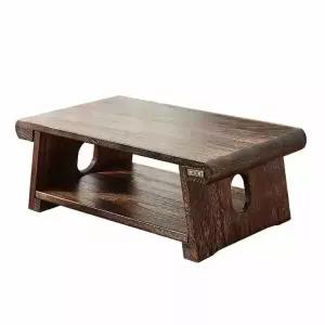 미니 좌식 티 테이블 책상 좌탁 낮은 원목 다도상