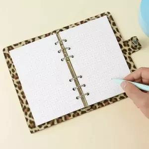 채움 6공 도트 리필 교체용 다이어리 속지 180매(A6)