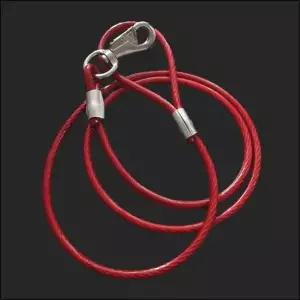 [알티피아]리드줄 8mm 국산 산책 코팅 애견 와이어 와야 빨강 개