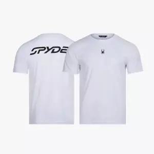 매장정품 스파이더 남성 빅 레터링 반팔 티셔츠 SOKMCNRS202MWHT 136665
