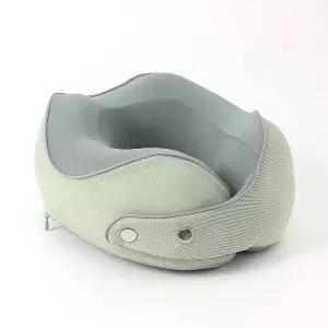 [골드스마일]목베개 기내용목쿠션 편안한 메모리폼 그린 사무실목베개