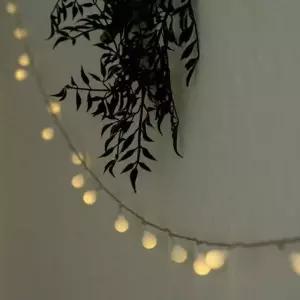 벽트리 BCS159B2 LED 크리스마스 앵두 눈꽃 전구 10m 80 장식