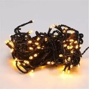 LED JAA580N6 크리스마스트리 전구 96구 연결형 흑색선 황색