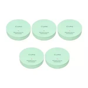 [셀러허브 1]김정문알로에 큐어 아쿠아 마일드 쿨링 선쿠션 25g(SPF50+) 본품 5개 Ss