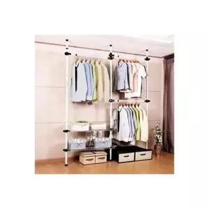 바구니 옷걸이행거 902 행거 고정식행거 폴행거 선반 WFLPJ1R