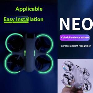 DJI호환 NEO 드론용 발광 스티커 PVC 자가 접착 장식 방수 야간 비행 가시성 향상 액세서리