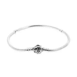 [신세계라이브쇼핑]판도라 593211C00 모멘츠 로즈 인 블룸 클래습 스네이크 체인 팔찌