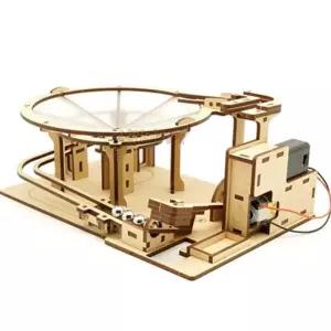 중등과학 나무 구슬레일 지레 원리 롤러코스터 골드버그 두뇌개발 청소년센타 교습소