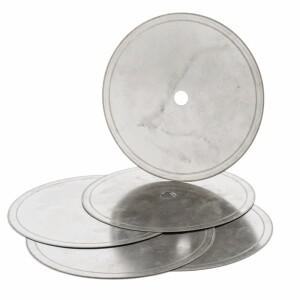 다이아몬드 조형 톱날 초박형 림 0.33-0.53M 호환m 아버 홀 1/2 인치 커팅 디스크 스톤 원석용 보석 도구 5