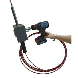 공장 직판 산업용 및 DIY 등급 전선 전기 자동 케이블 풀링 머신 파워 파이프 스레더