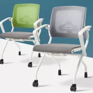 선생님 교실 탁자용 움직이는 등판 바퀴 2개 의자 인포 과외방 행사장 유치원