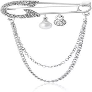 여성 남성 코르사지 주얼리를 위한 스웨터 드레스 스커트 타이 펑크 액세서리용 패션 세이프티 핀 브로치