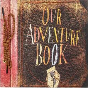 티-하오후아 기념 사진 앨범 스크랩북 - 11.6 x7.5 인치 80페이지 분량의 어드벤처북 웨딩 보너스 엽서