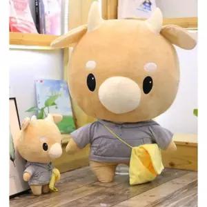 픽바이 수고했소 여친선물 귀여운 소 수고한 100CM 대형 소인형