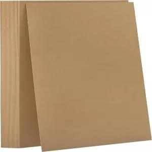 35개 칩보드(22PT) - 8.5인치 x 11인치 두꺼운 브라운 크래프트 보드 북 바인더 스크랩북 공예 및 제품
