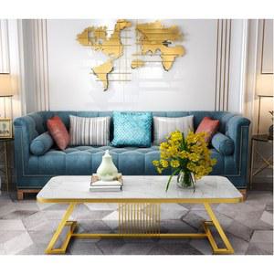 샤크팡 테이블 골드 거울 거실 STYLE 프레임 스타일