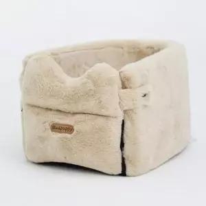 소형펫 차량외출용 극세사원단 카시트 A913071