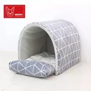 극세사방석포함 중형견 동글하우스 A967778 강아지베개